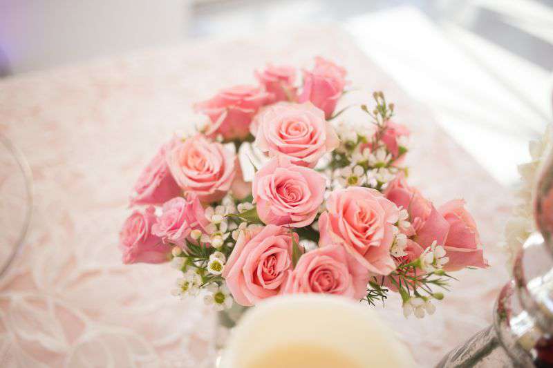Floral decoration at NAMAR Event Center